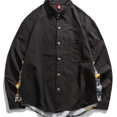 市场上装-衬衫-微潮衬衫