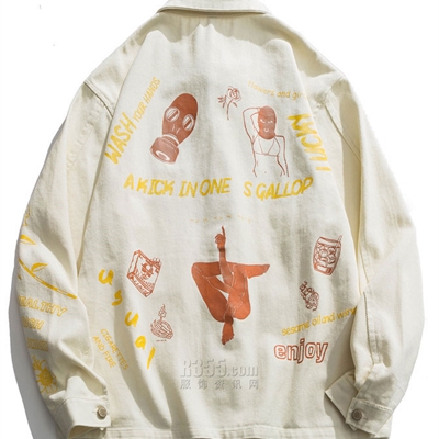 市场上装-夹克-微潮夹克