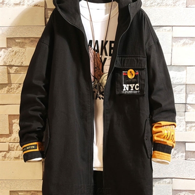 市场上装-中长外套-微潮中长外套