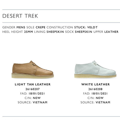 2021春夏_Clarks_鞋子_欧洲大牌资料