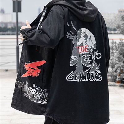 市场上装-中长外套-微潮中长外套