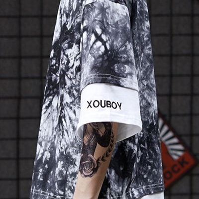 市场上装-T恤-微潮T恤