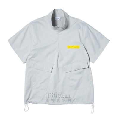 设计师品牌-短袖-微潮短袖衬衫