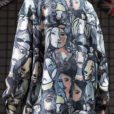 市场上装-衬衫-微潮衬衫