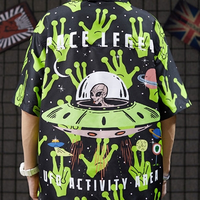 市场上装-衬衫-微潮衬衫