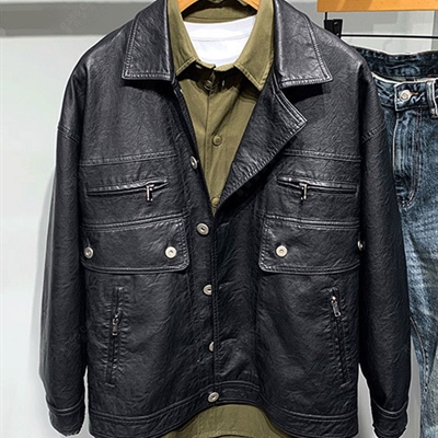 市场上装-皮衣-休闲皮衣【实拍】