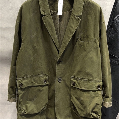 市场上装-中长外套-休闲中长外套【实拍】