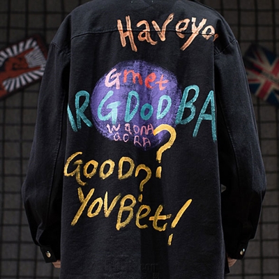 市场上装-衬衫-微潮衬衫