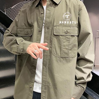 市场上装-衬衫-休闲衬衫