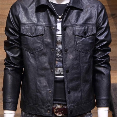 市场上装-皮衣-休闲皮衣