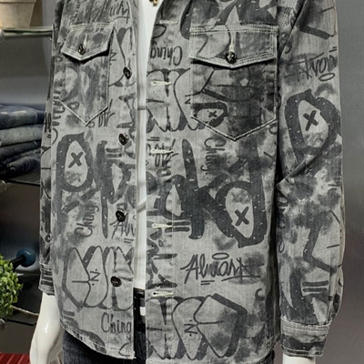 市场上装-衬衫-微潮衬衫