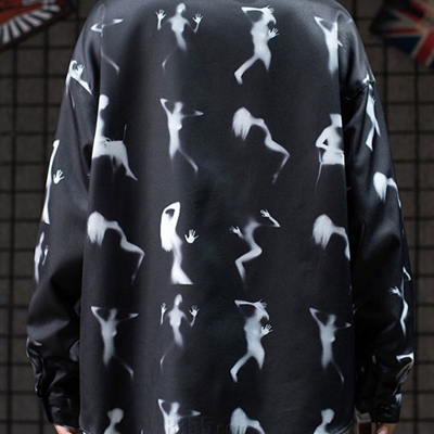 市场上装-衬衫-微潮衬衫