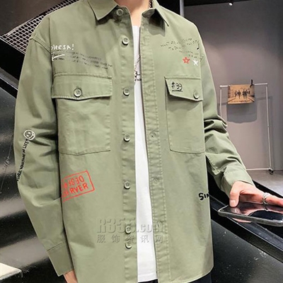 市场上装-衬衫-休闲衬衫