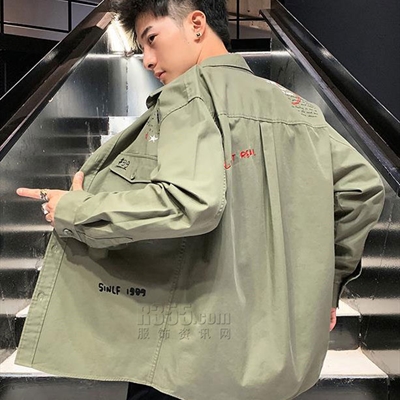 市场上装-衬衫-休闲衬衫