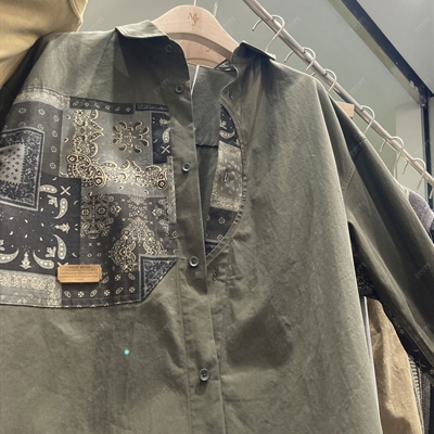 市场上装-衬衫-微潮衬衫【实拍】