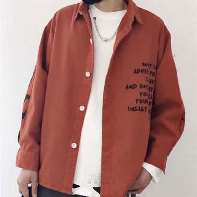 市场上装-衬衫-微潮衬衫