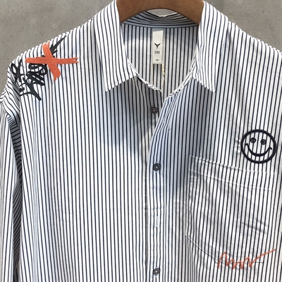 市场上装-衬衫-微潮衬衫【实拍】