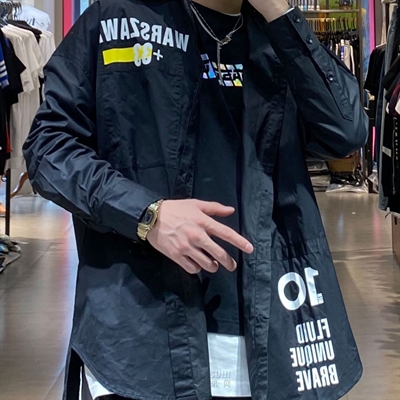 市场上装-衬衫-微潮衬衫