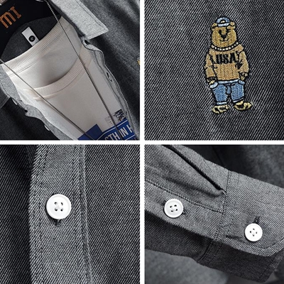 市场上装-衬衫-休闲衬衫