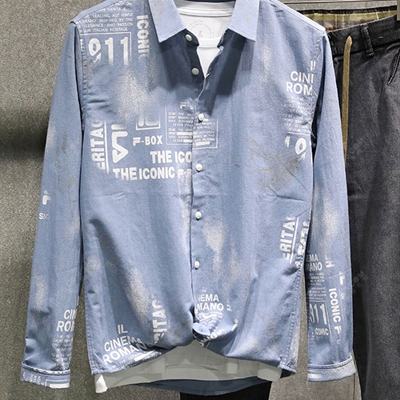 市场上装-衬衫-微潮衬衫【实拍】