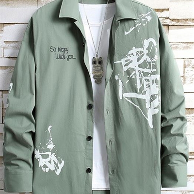 市场上装-衬衫-微潮衬衫