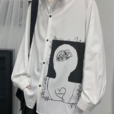 市场上装-衬衫-微潮衬衫