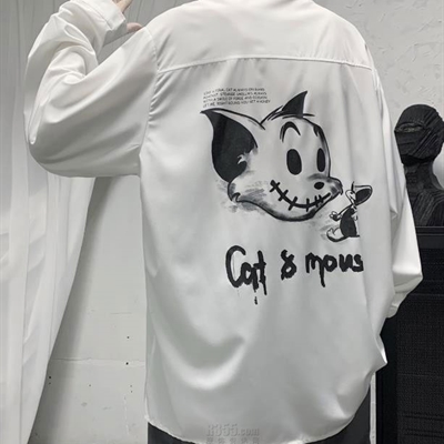 市场上装-衬衫-微潮衬衫