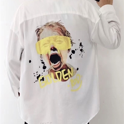 市场上装-衬衫-微潮衬衫