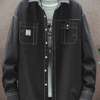 市场上装-衬衫-休闲衬衫