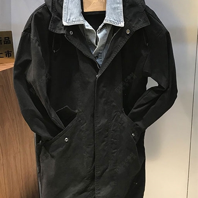市场上装-中长外套-休闲中长外套【实拍】