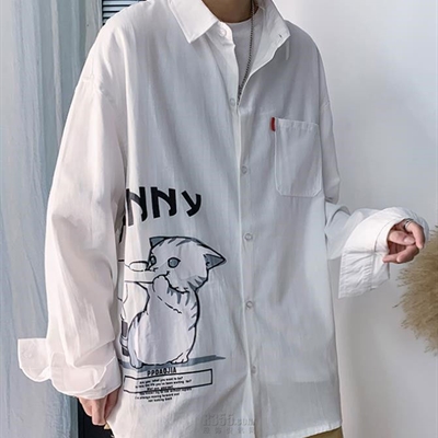 市场上装-衬衫-微潮衬衫