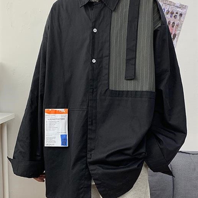 市场上装-衬衫-微潮衬衫