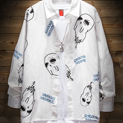 市场上装-衬衫-微潮衬衫