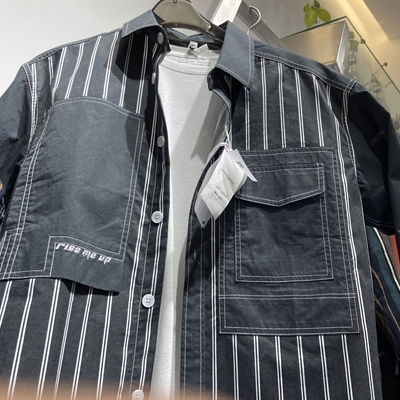 市场上装-衬衫-微潮衬衫【实拍】