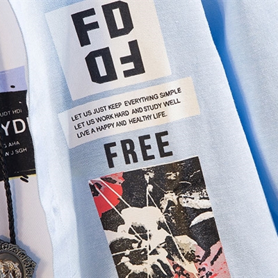 市场上装-衬衫-微潮衬衫