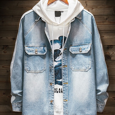 市场上装-衬衫-微潮衬衫