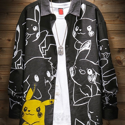 市场上装-衬衫-微潮衬衫