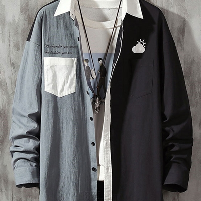 市场上装-衬衫-休闲衬衫