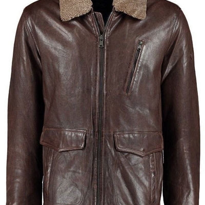 市场上装-皮衣-外贸商务皮衣