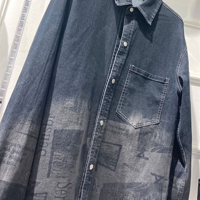 市场上装-衬衫-微潮衬衫【实拍】