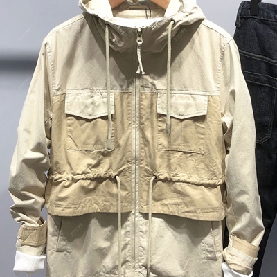 市场上装-中长外套-休闲中长外套【实拍】