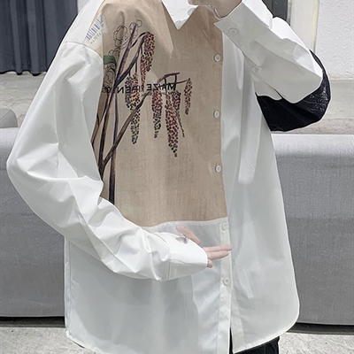 市场上装-衬衫-微潮衬衫