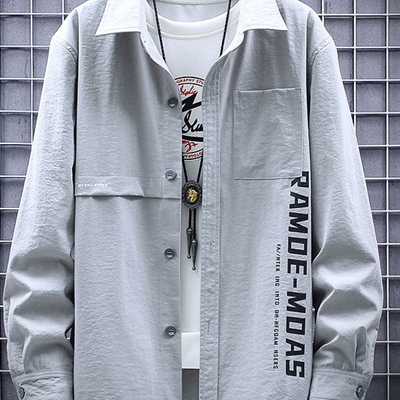 市场上装-衬衫-休闲衬衫