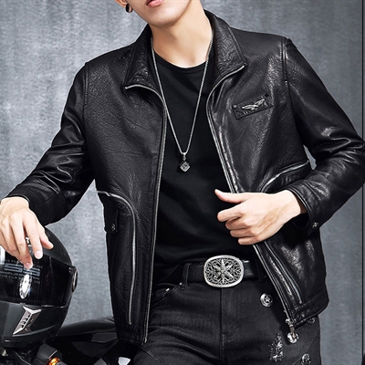 市场上装-皮衣-休闲皮衣