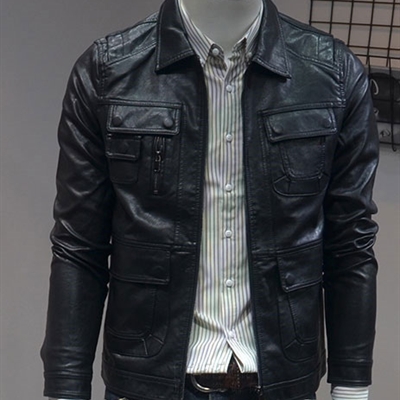市场上装-皮衣-休闲皮衣
