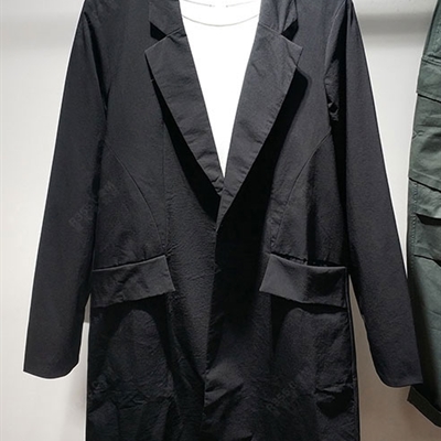 市场上装-中长外套-休闲中长外套【实拍】