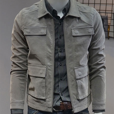 市场上装-皮衣-休闲皮衣