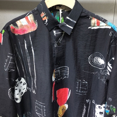 市场上装-衬衫-微潮衬衫【实拍】