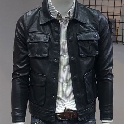 市场上装-皮衣-休闲皮衣
