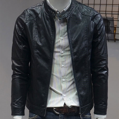 市场上装-皮衣-休闲皮衣